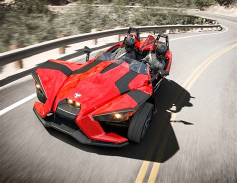 Garage Car Polaris Introduced The 2015 New Slingshot 2 Seater Three