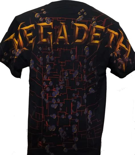 Megadeth t-shirt size L all-over print – RoxxBKK