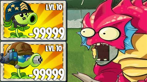 PvZ 2 Challenge Plants X15 Use 1 Power Up Vs 30 Deep Sea Gargantuar