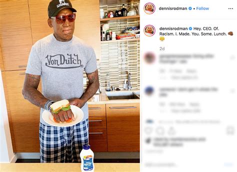 Dennis Rodman knuckle sandwich | Knuckle Sandwich | Know Your Meme