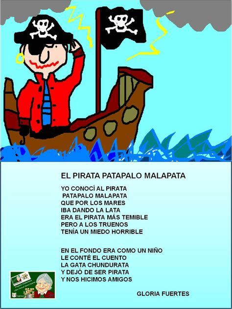 Poes A Pirata Para Aprender Piratas El Pirata Malapata Y Piratas