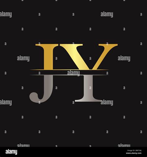 JY Letter Type Logo Design Vector Template Abstract Letter JY Logo