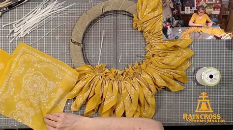 Sunflower Bandana Wreath Artofit