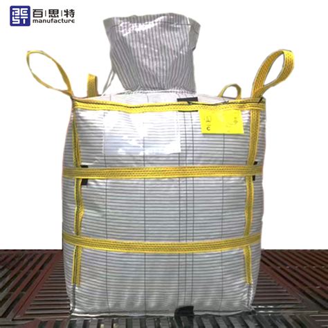 High Uv U Type Conductive Fibc Type C Ton Bag Big Bulk Jumbo Bag Kg