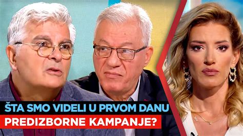 Šta smo videli u prvom danu predizborne kampanje I Nebojša Krstić i