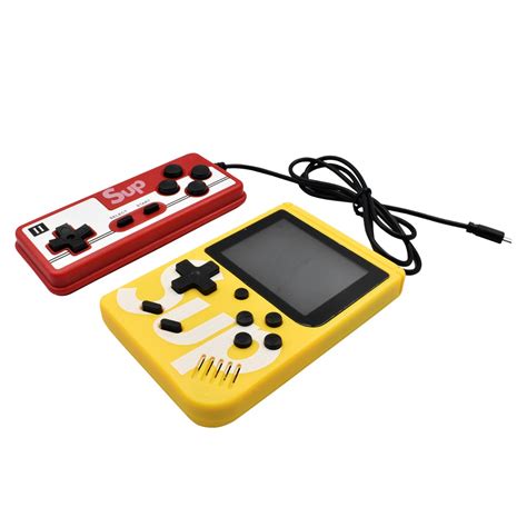 Mini Consola Retro Sup Juegos Mando Adicional Jugadores Atp Shop