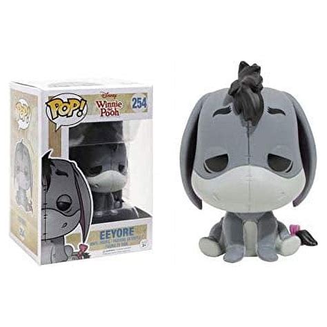 Funko POP Disney Winnie The Pooh Eeyore 254 Flocked Exclusive