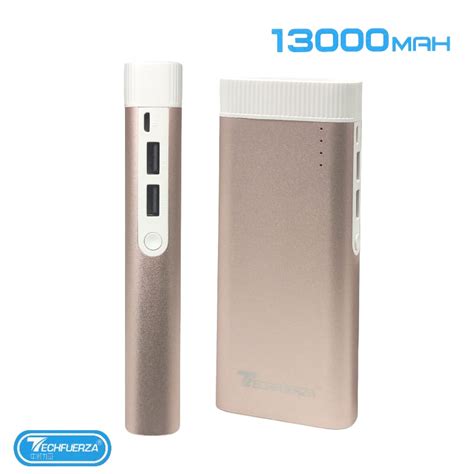 TECHFUERZA Power Bank 2 Puertos USB 13000 MAh Confia Technology