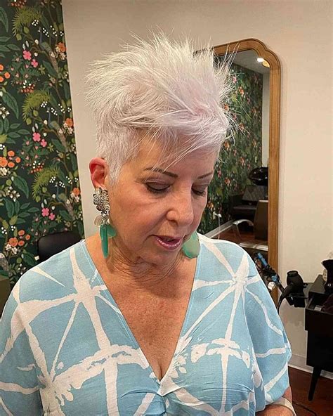 20 Sassy Short Spiky Haircuts For Women Over 60 To Try In 2024