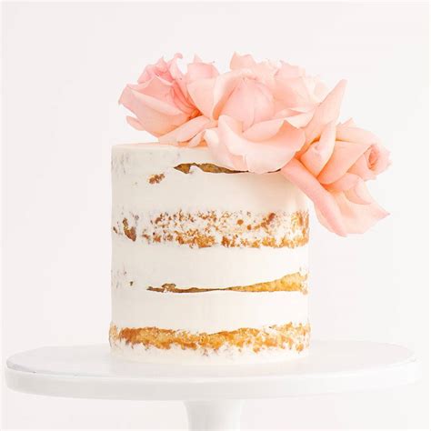 Naked Floral Cake Foodsmarket