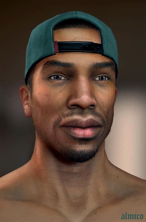 Hd 90s Carl Johnson For Gta V Carl Johnson San Andreas Gta San Andreas