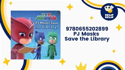 9780655202899 Pj Masks Storyboard Save The Library Book Youtube