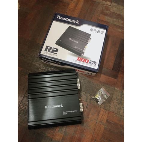 Roadmark R2 2 Channel High Performance Mosfet Car Amplifier 800 Max