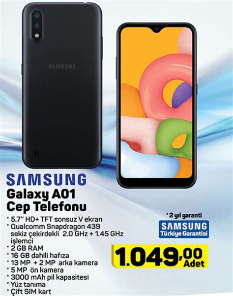 16 Nisan 2020 A101 aktüel ürünler kataloğunda Samsung televizyon ve ...