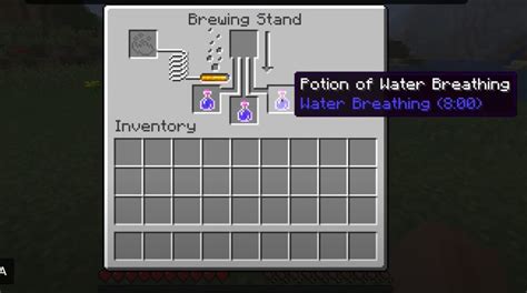 How To Make A Potion Of Water Breathing In Minecraft