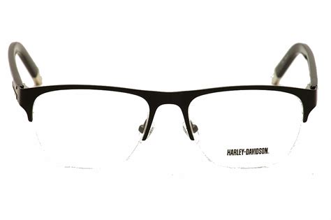 Harley Davidson Mens Eyeglasses Hd459 Hd459 Semi Rim Optical Frame