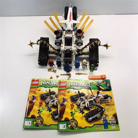 Lego Ninjago Ultra Sonic Raider Vehicle W Minifigures