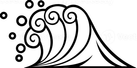 Sea Or Ocean Wave Illustration Png