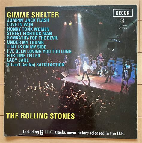 The Rolling Stones Gimmie Shelter Keith