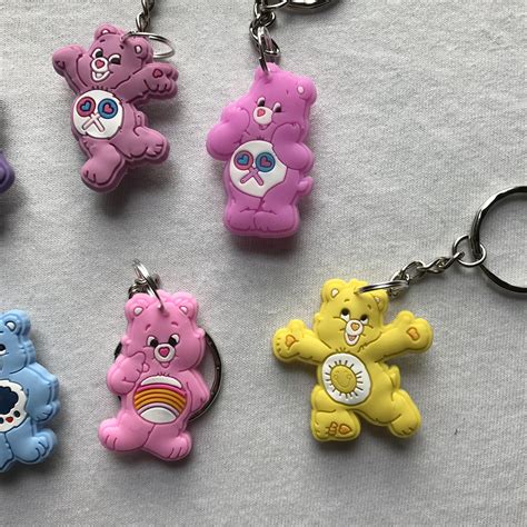 Care Bear Custom Keyringskeychains Cartoon Cute Emo Kids Etsy India