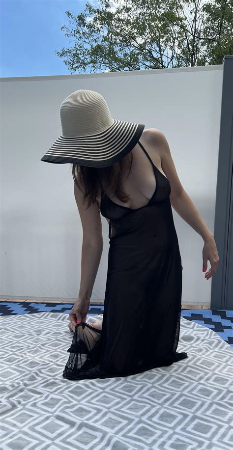 New deck lounge wear. I wonder if the neighbors had the binoculars out