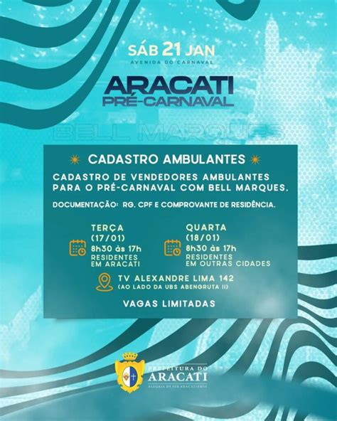 Prefeitura Realiza Cadastro De Ambulantes Para O Pr Carnaval De