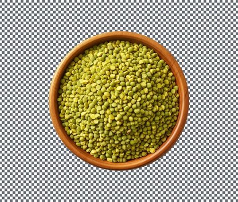 Premium Psd Green Gram Moong Dal Isolated On Transparent Background