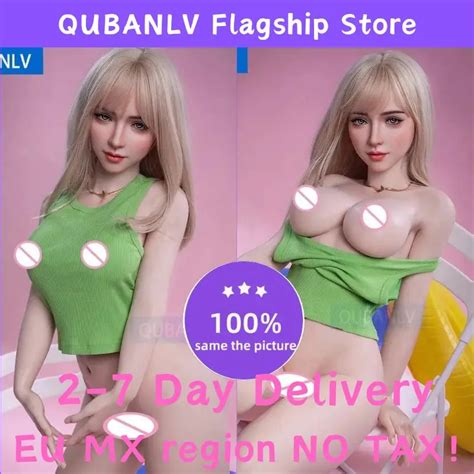 EU Inventory QUBANLV Sex Doll TPE And Silicone Human Sex Doll Realistic Vaginal Buttress Big