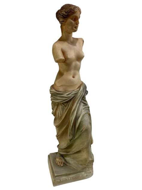 Estátua Vênus de Milo Deusa Grega Resina Italiana 24cm Produto