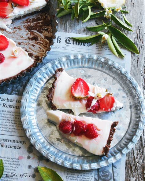 Tarta de Limón con Glaseado de Frutas Rojas Mabel s Kitchen