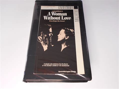 Amazon A Woman Without Love VHS Rosario Granados Julio