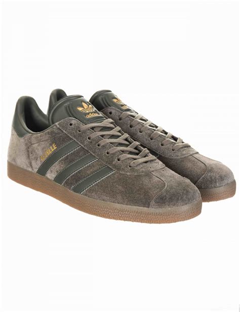 Adidas Originals Gazelle Og Shoes Utility Grey Gum Footwear From