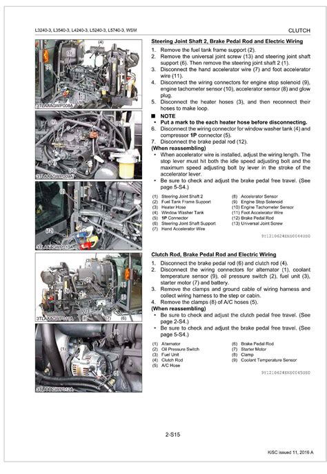 Kubota Tractor L Workshop Manual Auto Repair Manual Forum