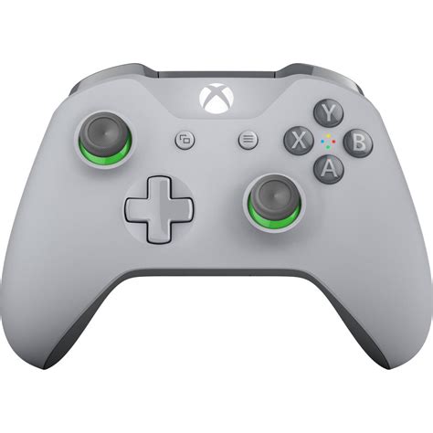 Controller Wireless Microsoft Xbox One S, Gri/Verde - eMAG.ro