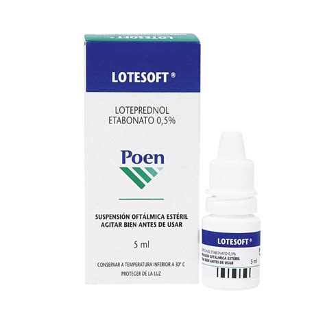 LOTESOFT Sol oftálmica estéril x x 5 ml Megalabs