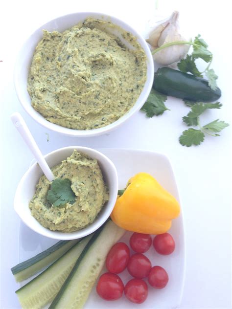 Cilantro Jalapeno Hummus Insightful Bite