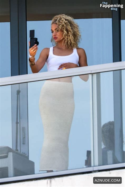Jasmine Sanders Sexy Balcony Bikini Shoot In Miami AZNude