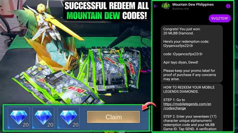 How To Successfully Redeem Mountain Dew Codes Without Errors And Claim