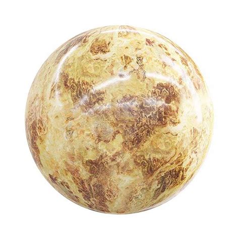 Orange Marble PBR Texture