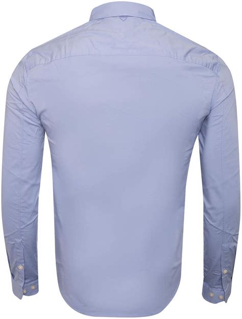 TOMMY HILFIGER MĘSKA KOSZULA TJM ORIGINAL STRETCH SHIRT BLUE DM0DM04405