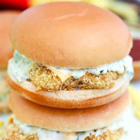 McDonald's Fish Sandwich Copycat [Video] - Sweet and Savory Meals