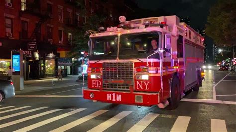 Fdny Hazmat 1 And Its 2nd Piece Taking Up From Hazmat Box On West 50th