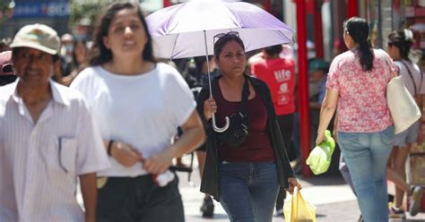 ¡más De 30 Grados Lima Y Los Distritos Que Tendrán Las Temperaturas