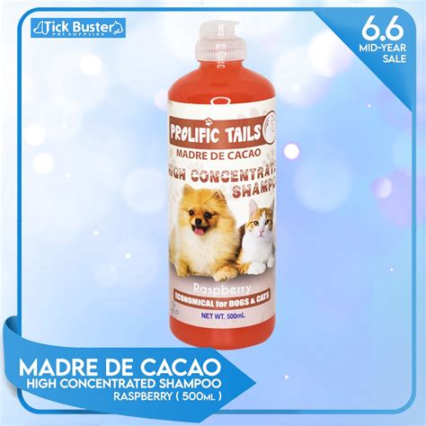 Tbs Prolific Tails Madre De Cacao Shampoo Ml Raspberry Scent Anti