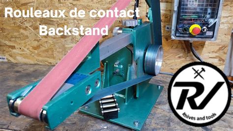 Fabrication De Rouleaux De Contact Pour Ponceuse De Coutelier Youtube