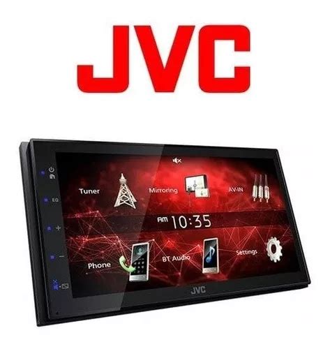 Estéreo De Pantalla Jvc Con Mirrorlink Kw m150bt Envío gratis