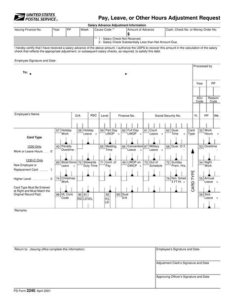 Usps Form 2240 ≡ Fill Out Printable Pdf Forms Online