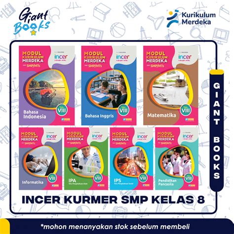 Jual Buku Modul Latihan Soal Incer Penerbit Jp Books [plus Kunci Jawaban] Smp Kelas 8