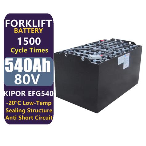 Replacement Kipor Efg540 Forklift Battery 48v 540ah Kipor Electric