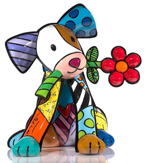 Romero Britto | Whimsical art, Britto art, Romero britto art